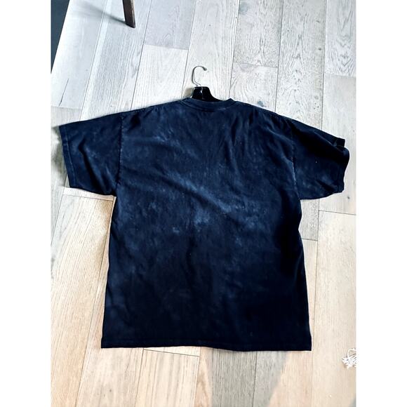 Vintage Skulbone Y2K Men's Graphic T shirt Size XL Black Pirate Skull Gothic USA - Picture 3 of 5